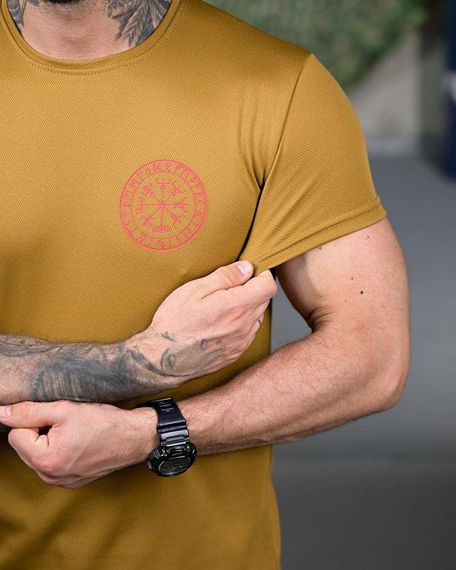 Тактична потоотводна футболка Смерть зачекає coyot РП7340 | Зображення 4