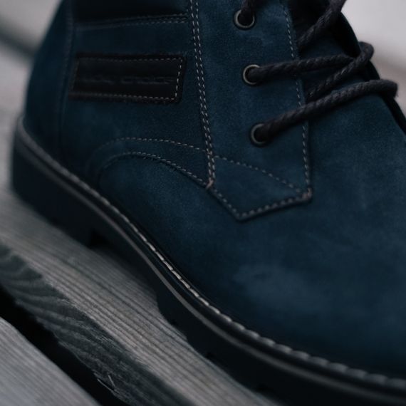 Стильні черевики з натурального нубука 40 розмір | Зображення 4