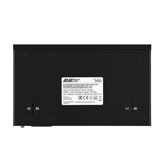 Комутатор мережевий 2E 2E-SP802G-2 | Зображення 3
