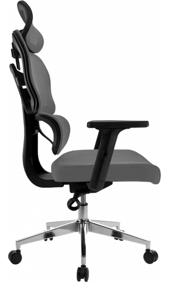 Кресло офисное GT Racer B-517L Gray | Зображення 1