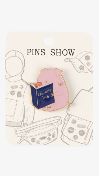 Значок Поросятко 0928102521-2 Різнокольоровий shop (2000999539961)
