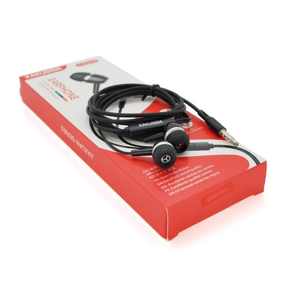Навушники провідні iKAKU KSC-659 JIAXUAN з мікрофоном, Black, Bох