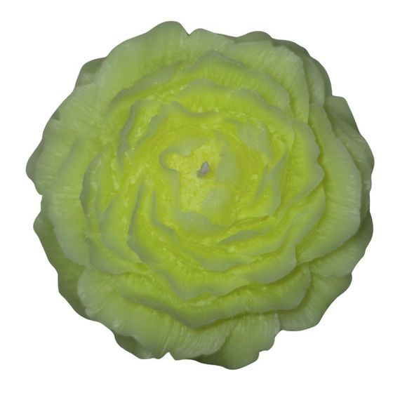 Свічка півонія люмінесцентна GlowKink низькотемпературна, салатова, L Sex Aura | Зображення 9