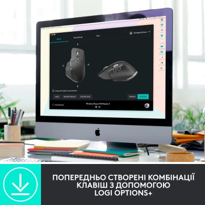 Мышка Logitech MX Master 3S for Business Performance Wireless/Bluetooth Graphite (910-006582) (910-006582) | Зображення 6