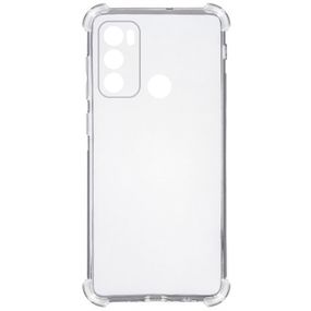 TPU чохол GETMAN Ease logo посилені кути Full Camera для Motorola Moto G60 Безбарвний (прозорий)