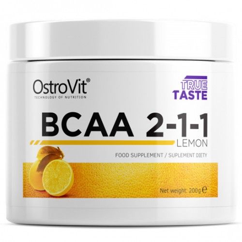 Амінокислотний комплекс BCAA 2:1:1 200 g Lemon