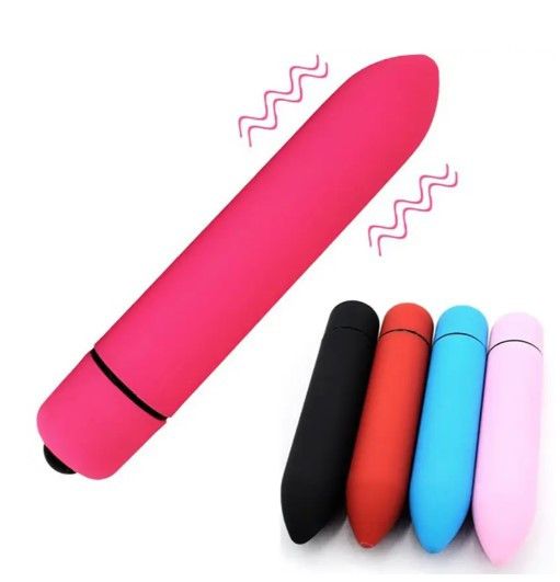 Компактний мінівібратор, ВіброПуля з 10 режимами вібрації рожевий sexstyle | Зображення 5