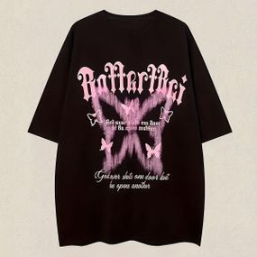 Футболка жіноча з принтом повсякденна XL Чорний