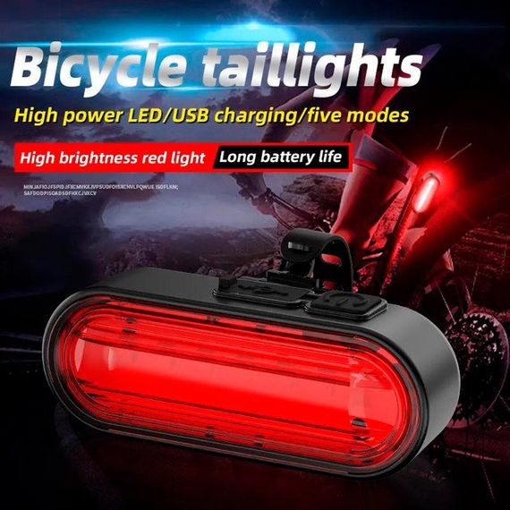 Велосипедный фонарь задний габаритный AH20-7SMD EF-89 | Зображення 3