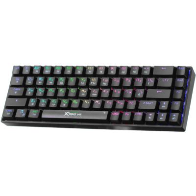 Клавиатура Xtrike ME GK-995W RGB Wireless/Bluetooth UA Black (GK-995WBKUA) | Зображення 3