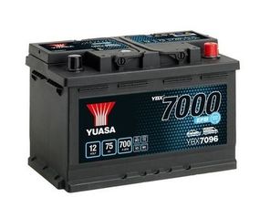 Аккумулятор Yuasa 12V 75Ah EFB Start Stop Battery YBX7096