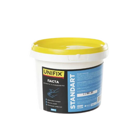 Паста для очищення рук 1кг (відерце) Standart UNIFIX