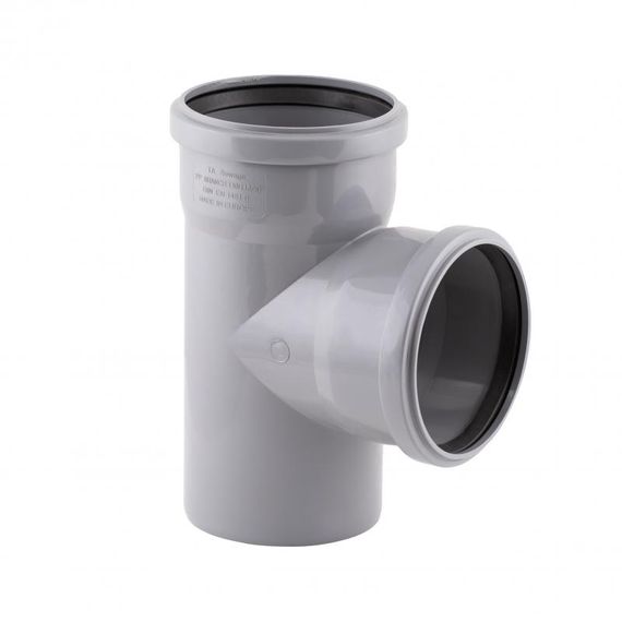 Трійник PPR каналізаційний TA Sewage 110, 90° TASTRPP90110