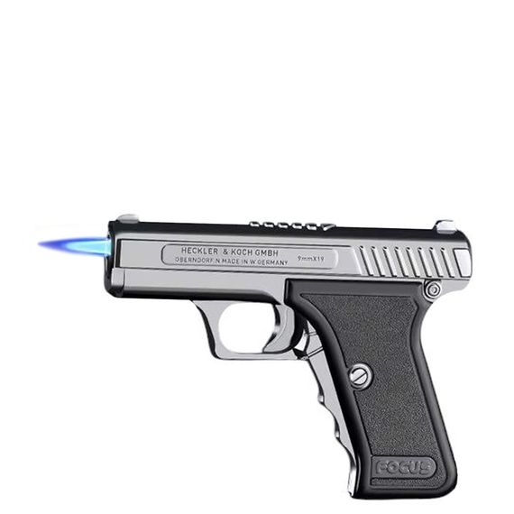 Пістолет Брелок Запальничка "Heckler & Koch 9mm" З Рухомим Затвором