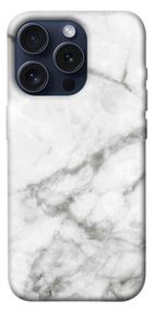 Чохол з картинкою Білий мармур 3 для Apple iPhone 15 Pro (6.1")
