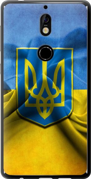 Чехол на Nokia 7 Флаг и герб Украины 1 "375u-1367-17620"