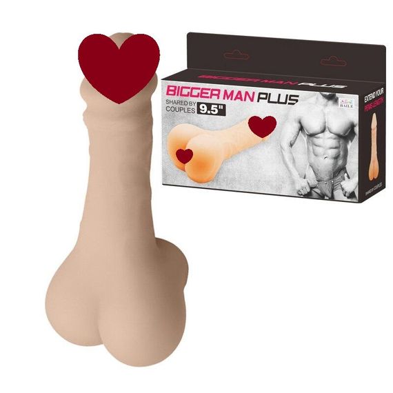 Мастурбатор-насадка "Bigger Man PLUS", BM-009176-1 Sex Aura