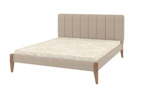 Односпальная кровать iSmart Лондон ТК Орех светлый + Аляска 23 70х200 см (DDMBG-1470)