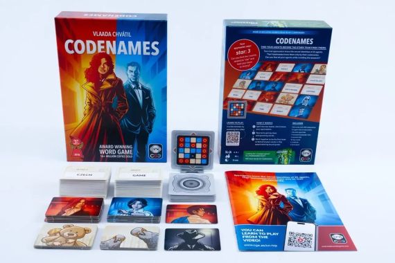 Настольная игра Кодовые имена: игра слов (Codenames) 2025 | Зображення 1