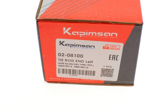 Наконечник тяги рулевой L Audi 100 200 -91 A6 -97 02-08100 | Зображення 4