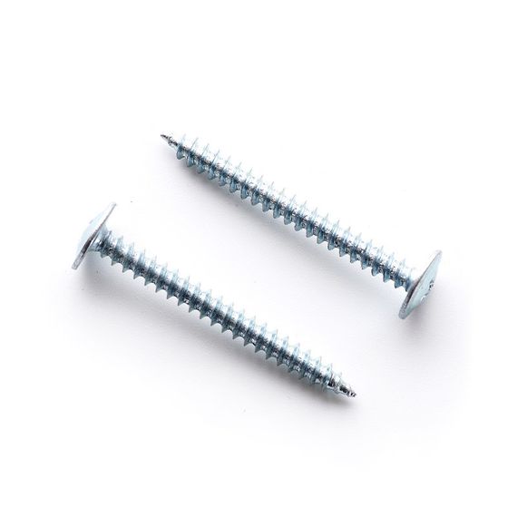 Саморез с пресс-шайбой 4,2*51 острый цинк белый (ящ. 2000шт) APRO | Зображення 1