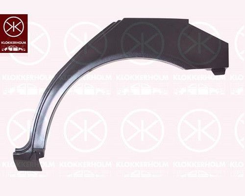 Арка задняя Mercedes W211 E-class (02-09) ремчасть левая