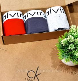 Труси чоловічі. Чоловічі труси CK. Набір чоловічих трусів 3 штуки 4ХЛ