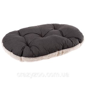 Подушка для собак та котів Ferplast Relax F 45/2 зі штучним хутром сіра 43x30 см 82045097