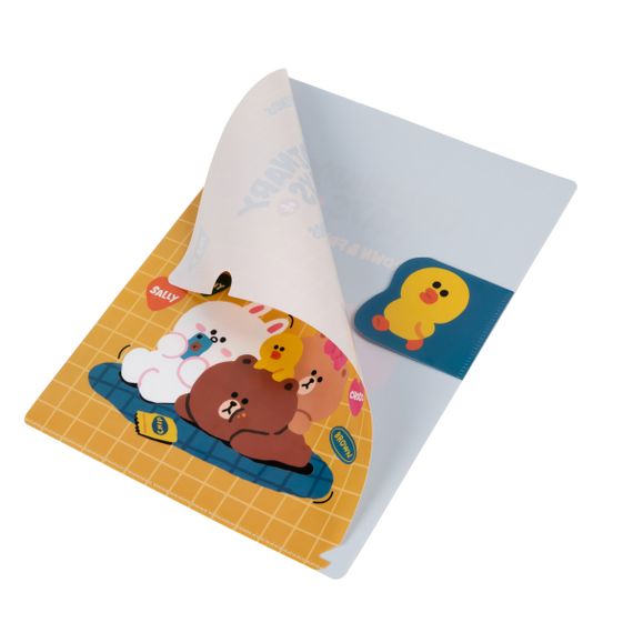 Папка-куточок з клапаном A4 YES Line Friends 492106 | Зображення 2