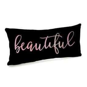 Подушка для дивану оксамитова Beautiful 50x24 см (52BP_AW007)