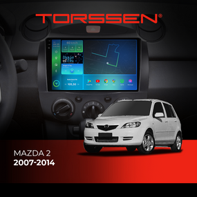 Штатна магнітола Torssen 2K Mazda 2 07-14 F96128 4G Carplay DSP