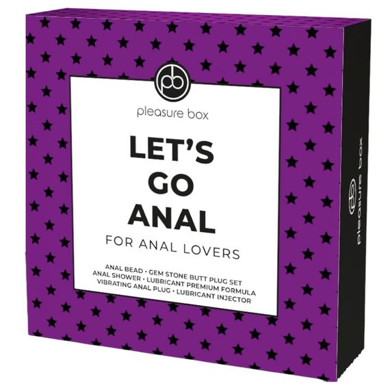 Подарунковий набір для анального сексу DreamToys Let'S Go Anal 7 предметів, фіолетовий Sex Aura | Зображення 8