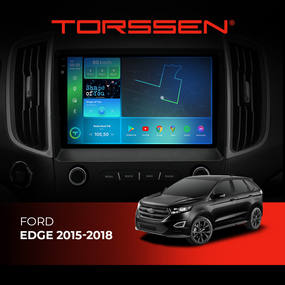 Штатна магнітола Torssen Ford Edge 2015-2018 knob FL9 4+64Gb 4G Carplay DSP