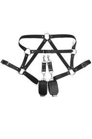 Бондажний набір Art of Sex - Bondage set Anasteisha Чорний L/XL/2XL