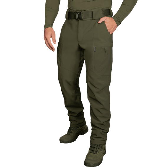 Штани SoftShell Mesh Олива (7307), S | Зображення 1