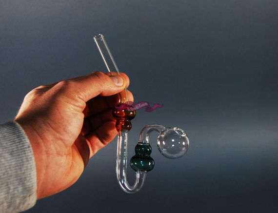 Стеклянная трубка Sherlock Bubble Oil