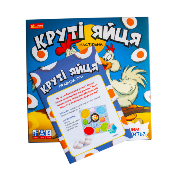Настільна гра "Круті яйця" 10120222У Ranok-Creative, в коробці (4827476920993) | Зображення 5