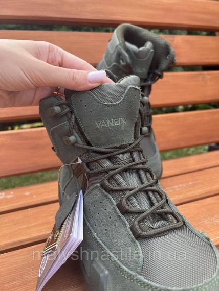 Високі мембранні черевики «Vaneda» Gote-Tex, Olive | Зображення 6