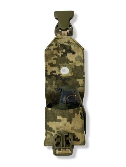 Підсумок під гранату Ф-1, РГД- 5 CORDURA 1000D 11,5х7,5х5 см Піксель | Зображення 2