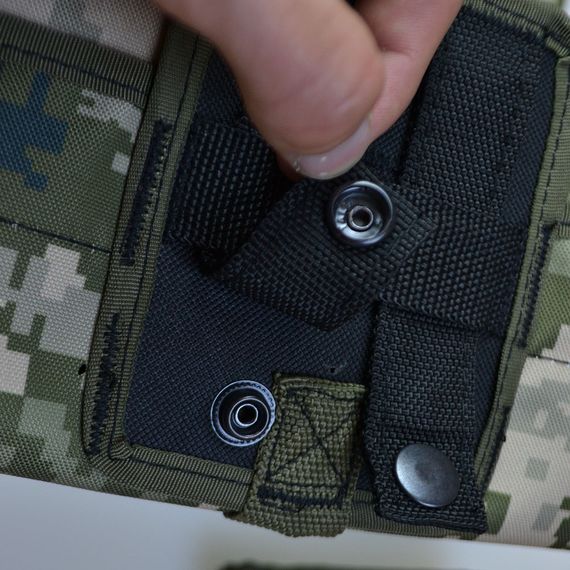 Підсумок для скидання магазинів з кордурі пікселів (MOLLE, на тактичний пояс, WK-832 розвантаження, РПС) | Зображення 4