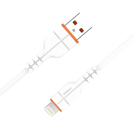 USB кабель Kaku KSC-225 USB - Lightning 1m - White | Зображення 1