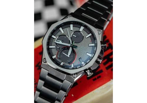 Чоловічі водонепроникні кварцові наручні годинники Casio оригінал Edifice EQB-1100DC-1AER зі сталевим | Зображення 1
