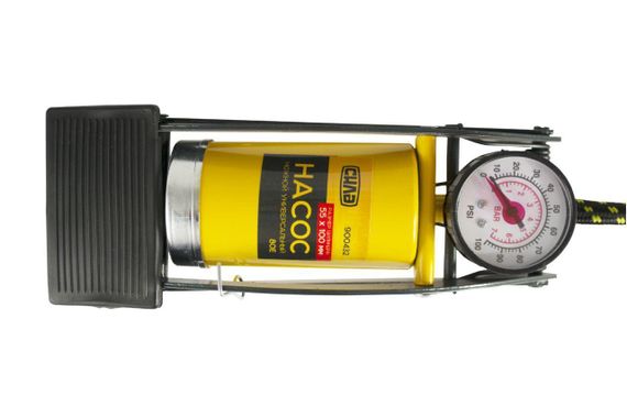 Насос ножной однопоршневой 55х100мм СИЛА