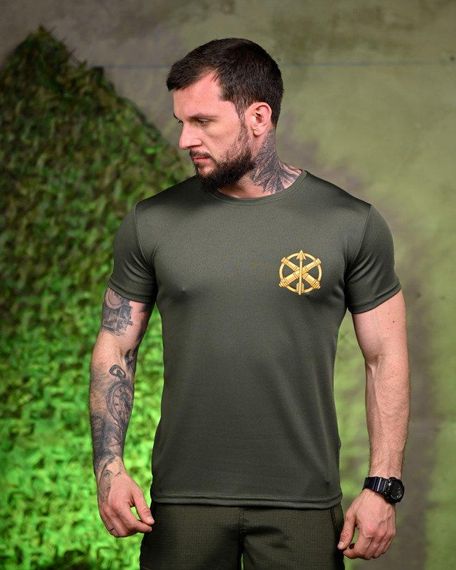 Тактична потоотводна футболка зППОкій oliva ПП7713 | Зображення 4