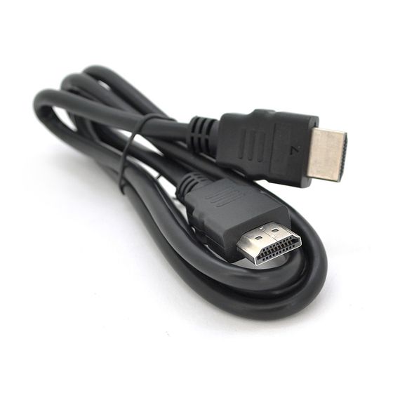 Кабель Merlion HDMI-HDMI HIGH SPEED Premium 1m, v1.4, OD-7.5mm, круглый Black