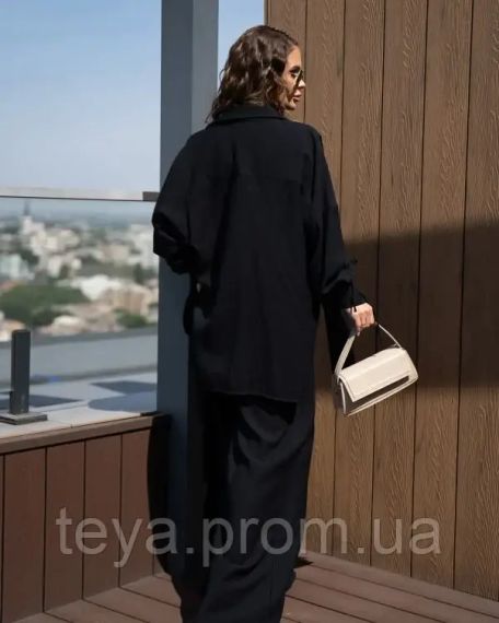 Костюм колір чорний FI_008298 | Зображення 2