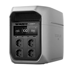 Портативна зарядна станція EcoFlow DELTA 3 Max Plus (LiFePO4 2048 Вт·год), 4000 циклів, потужність 3000 Вт (пікова 6000 Вт), MPPT