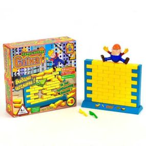 Гра настільна Стіна з будівельником 4Fun Game Club