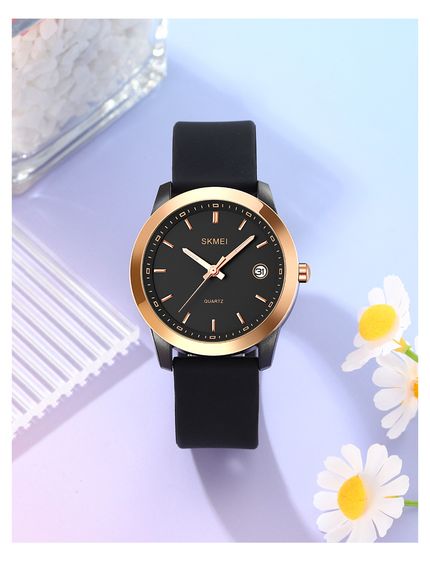 Класичний жіночий годинник Skmei 2319BK Black | Зображення 3