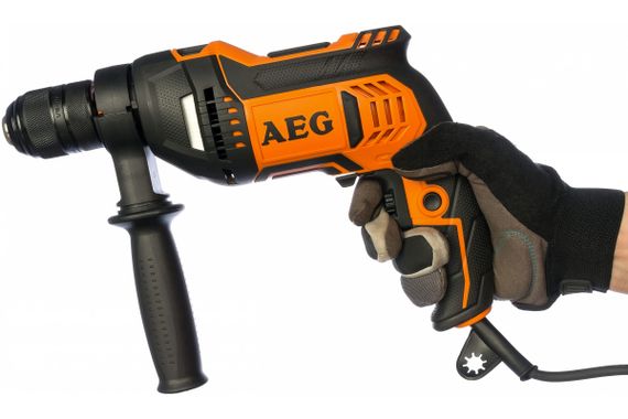 Дриль мережевий AEG BE750RE (750 Вт, 1.5-13 мм, 0-3000 хв-1) | Зображення 2